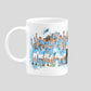 Manchester City Treble Mug - Dan Designs