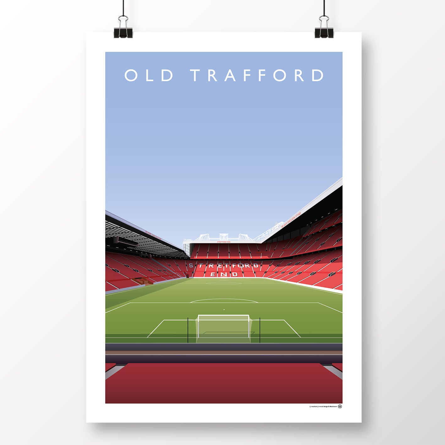 Manchester United Old Trafford - Matthew J I Wood