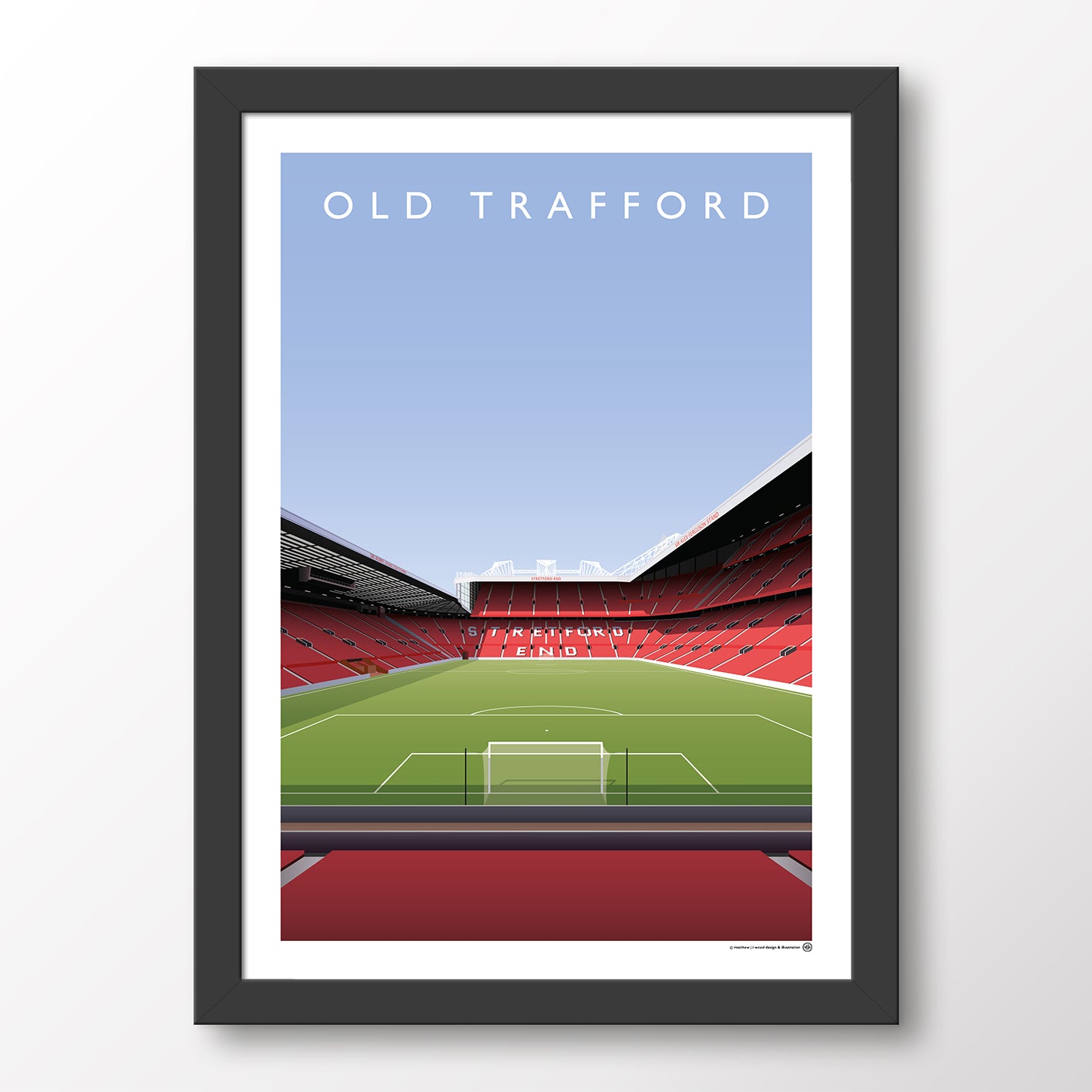 Manchester United Old Trafford - Matthew J I Wood