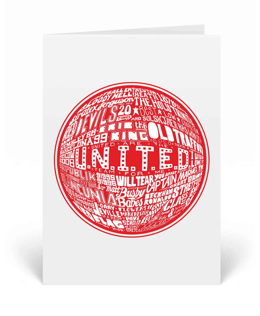 Sketch Book - Manchester United Card