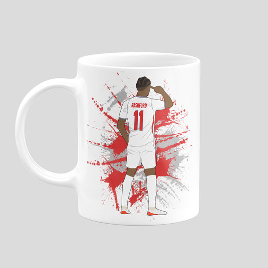 Marcus Rashford Mug - DanDesignsGB