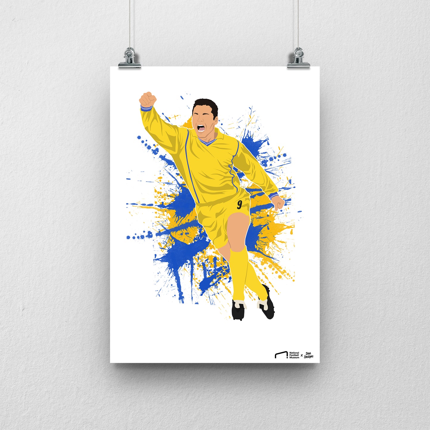 Mark Viduka Print - DanDesignsGB