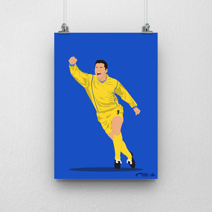 Mark Viduka Print - DanDesignsGB