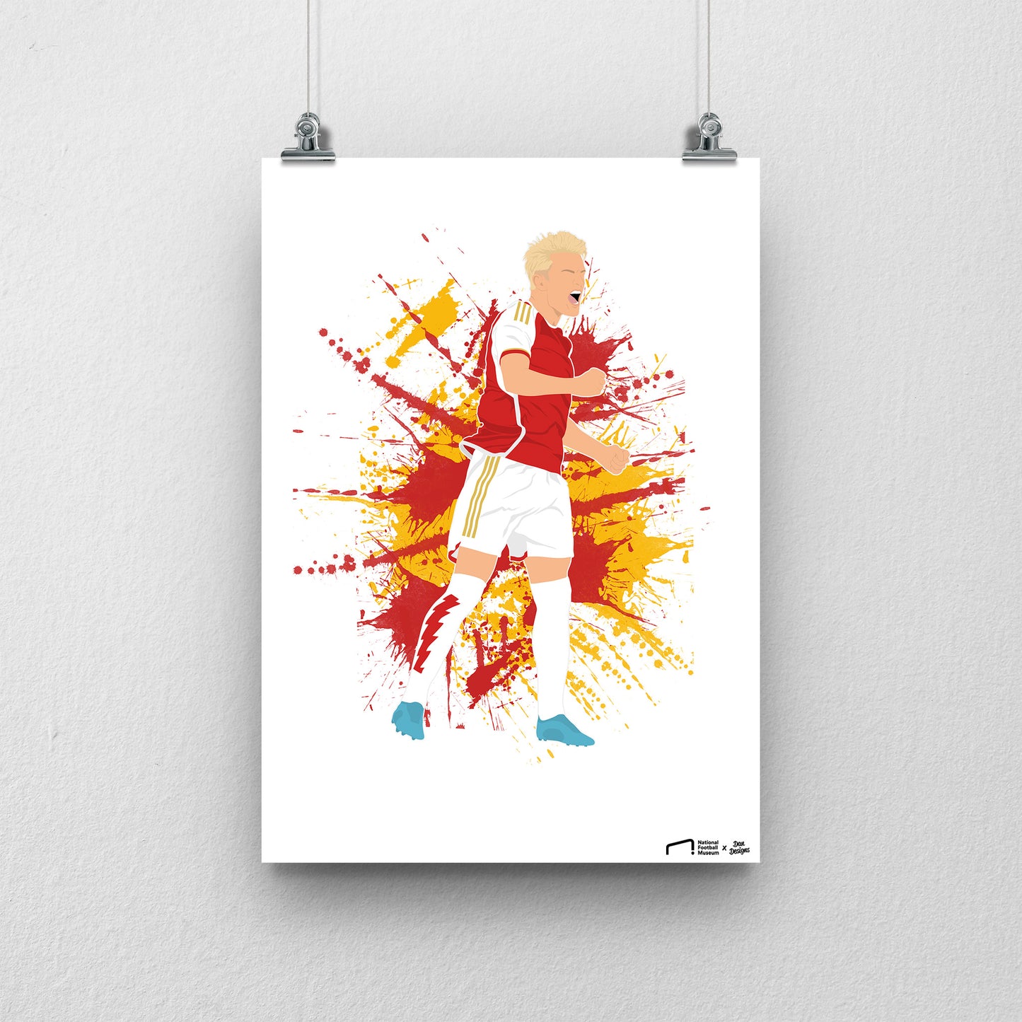 Martin Ødegaard Print - DanDesignsGB