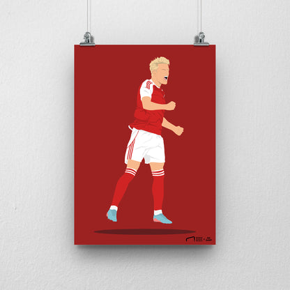 Martin Ødegaard Print - DanDesignsGB