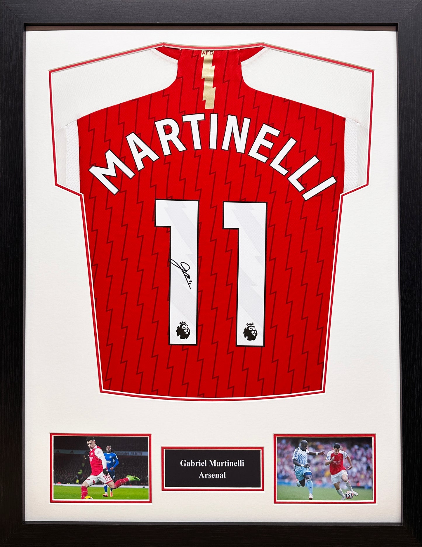 Gabriel Martinelli Signed Arsenal Shirt