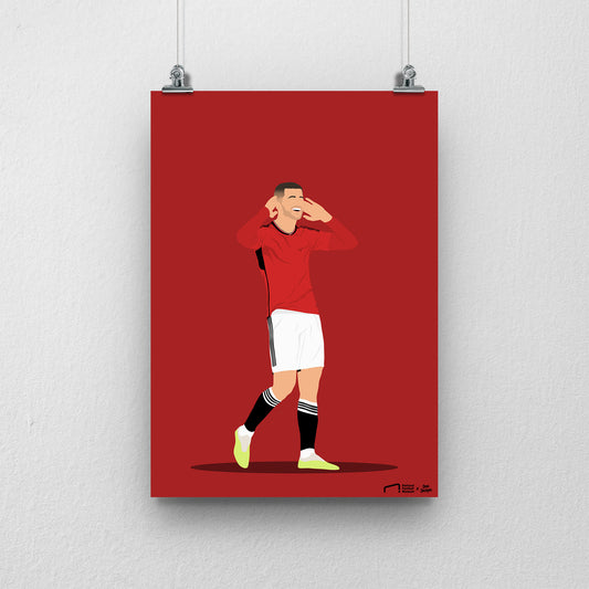 Mason Mount Print - DanDesignsGB