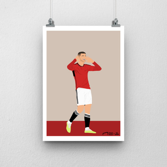 Mason Mount Print - DanDesignsGB