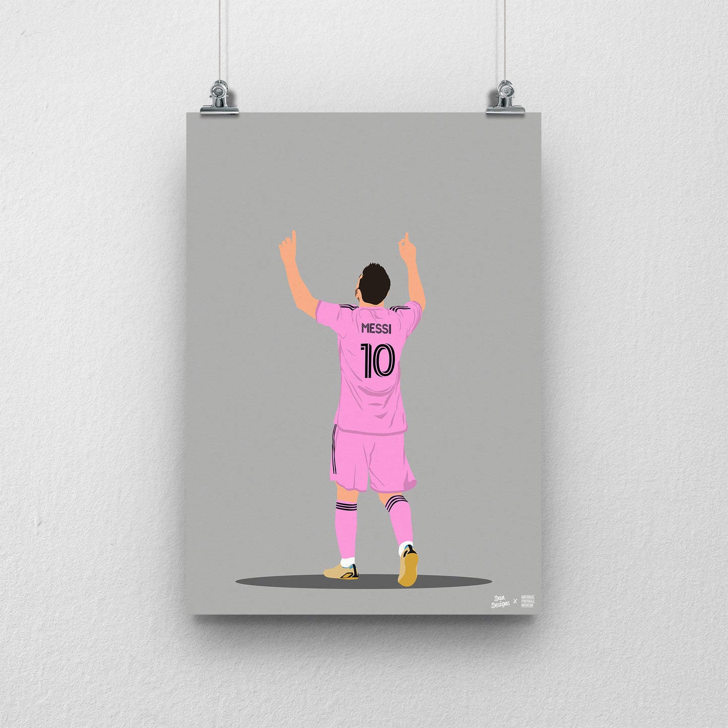 Messi Inter Miami Print - DanDesignsGB