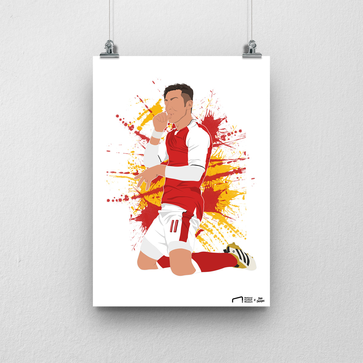Mesut Ozil Print - Dan DesignsGB