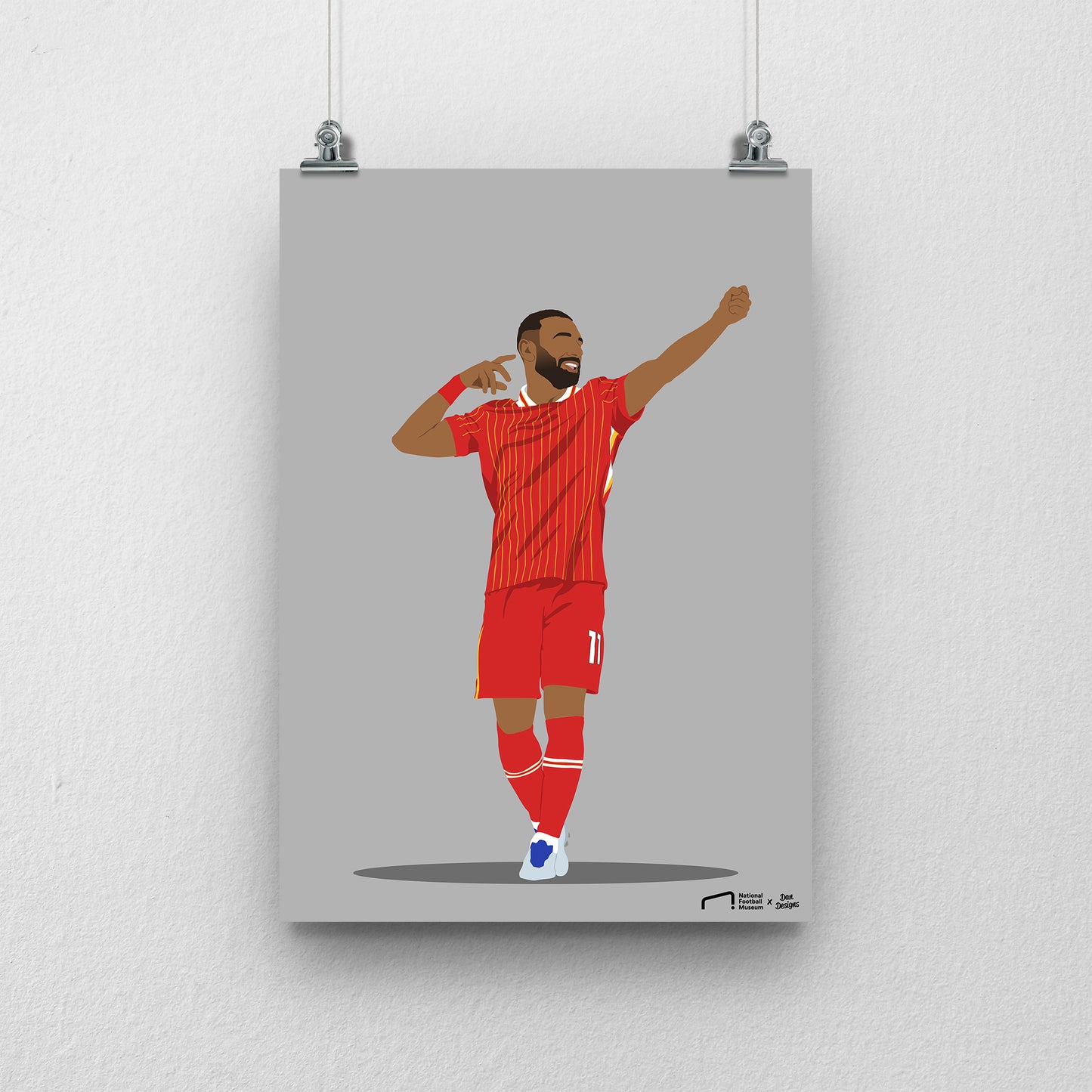 Mo Salah Print - DanDesignsGB