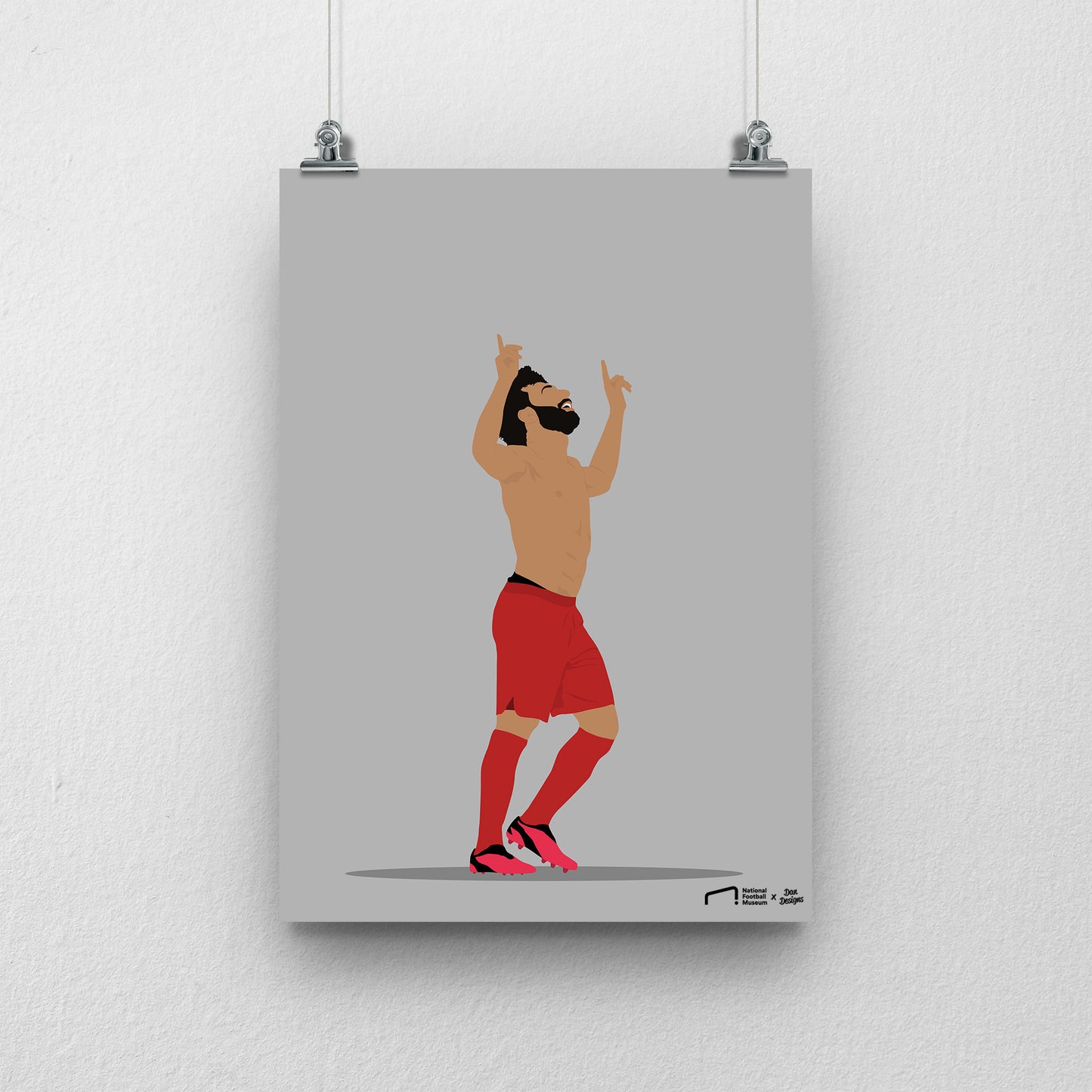 Mo Salah Print - DanDesignsGB