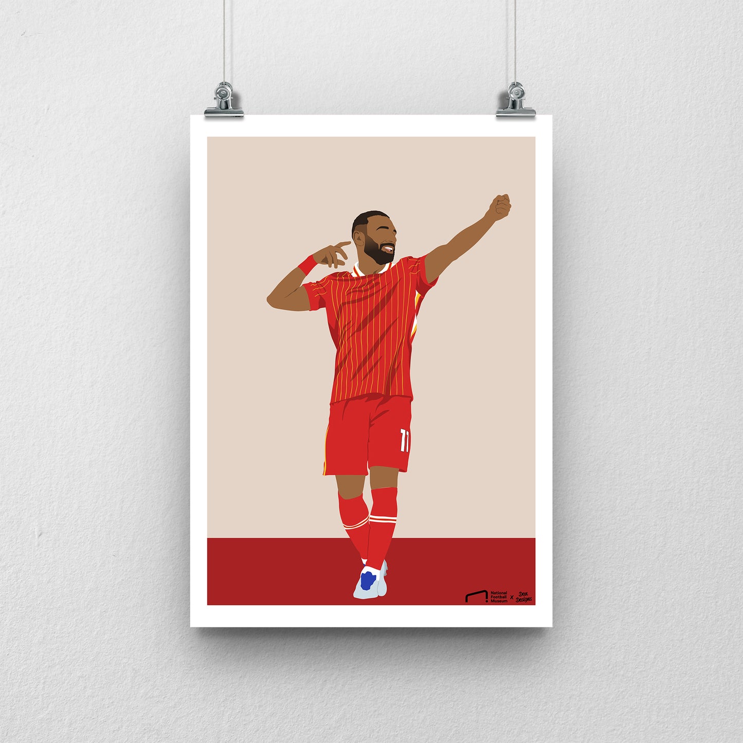 Mo Salah Print - DanDesignsGB