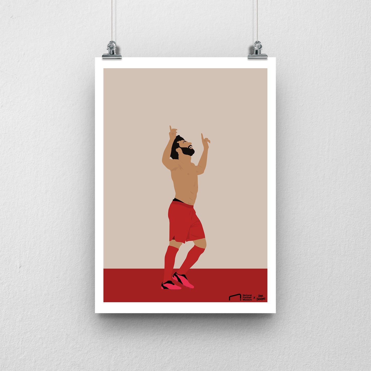 Mo Salah Print - DanDesignsGB