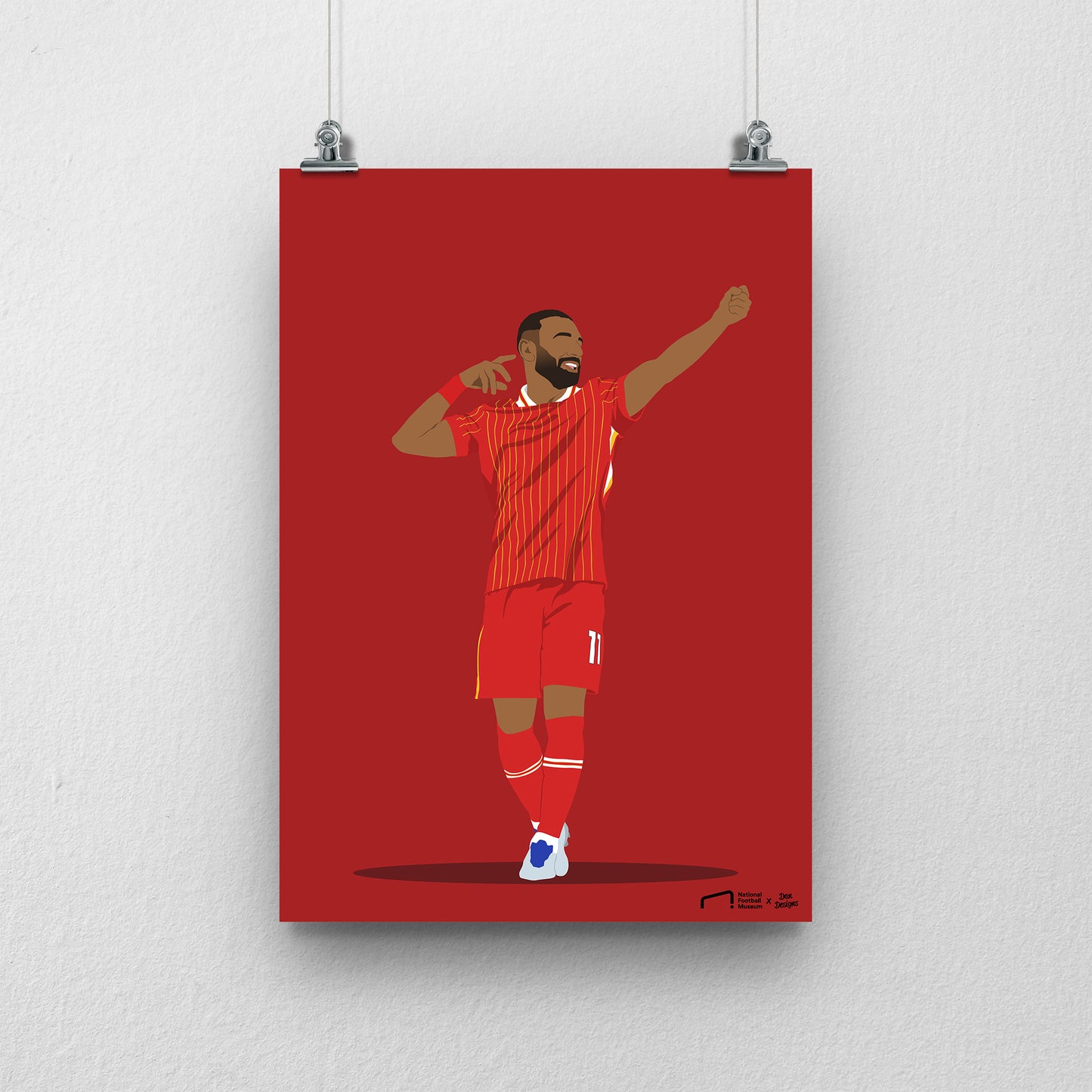 Mo Salah Print - DanDesignsGB