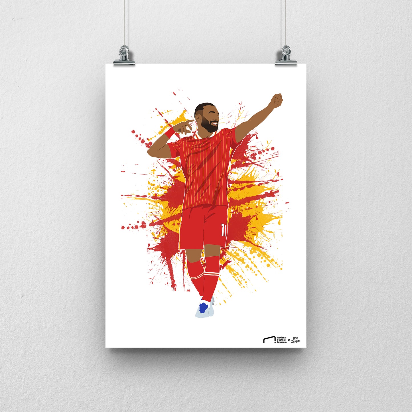 Mo Salah Print - DanDesignsGB