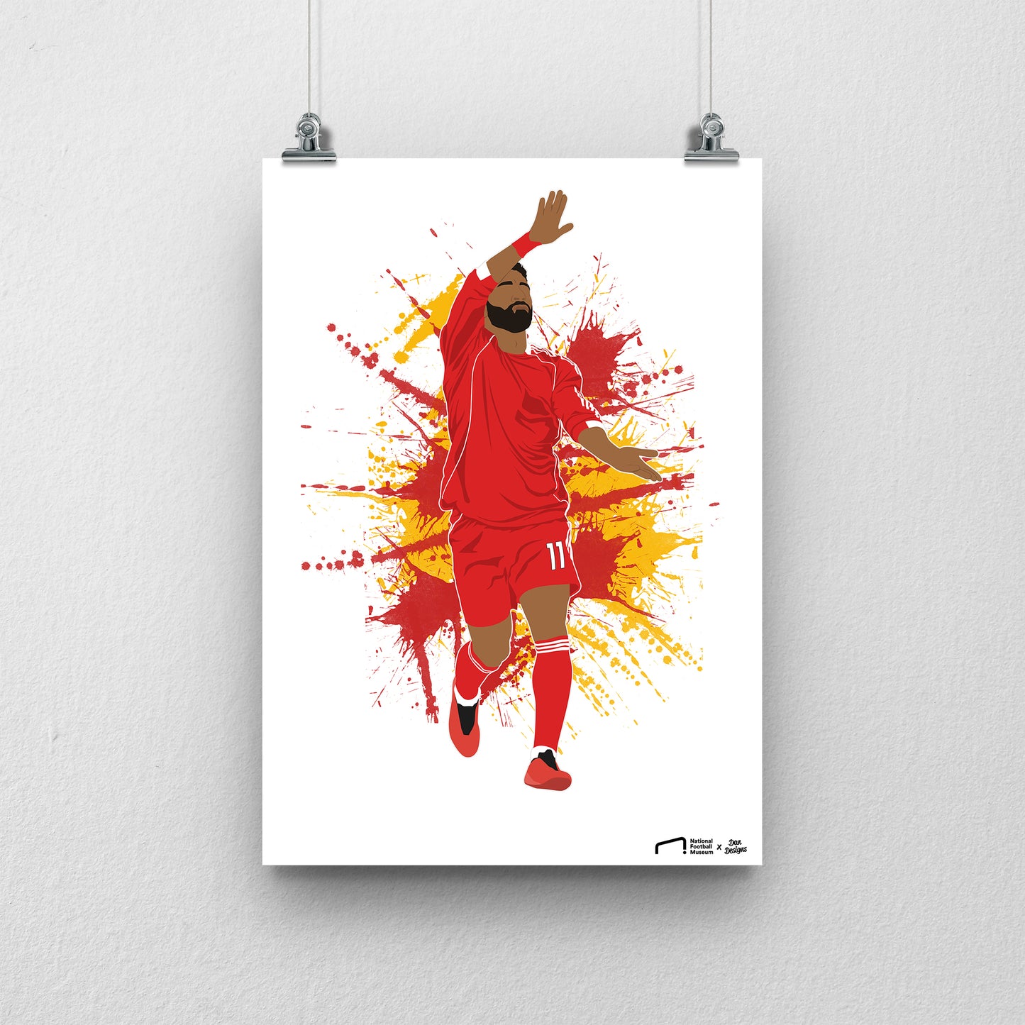 Mo Salah Print - DanDesignsGB