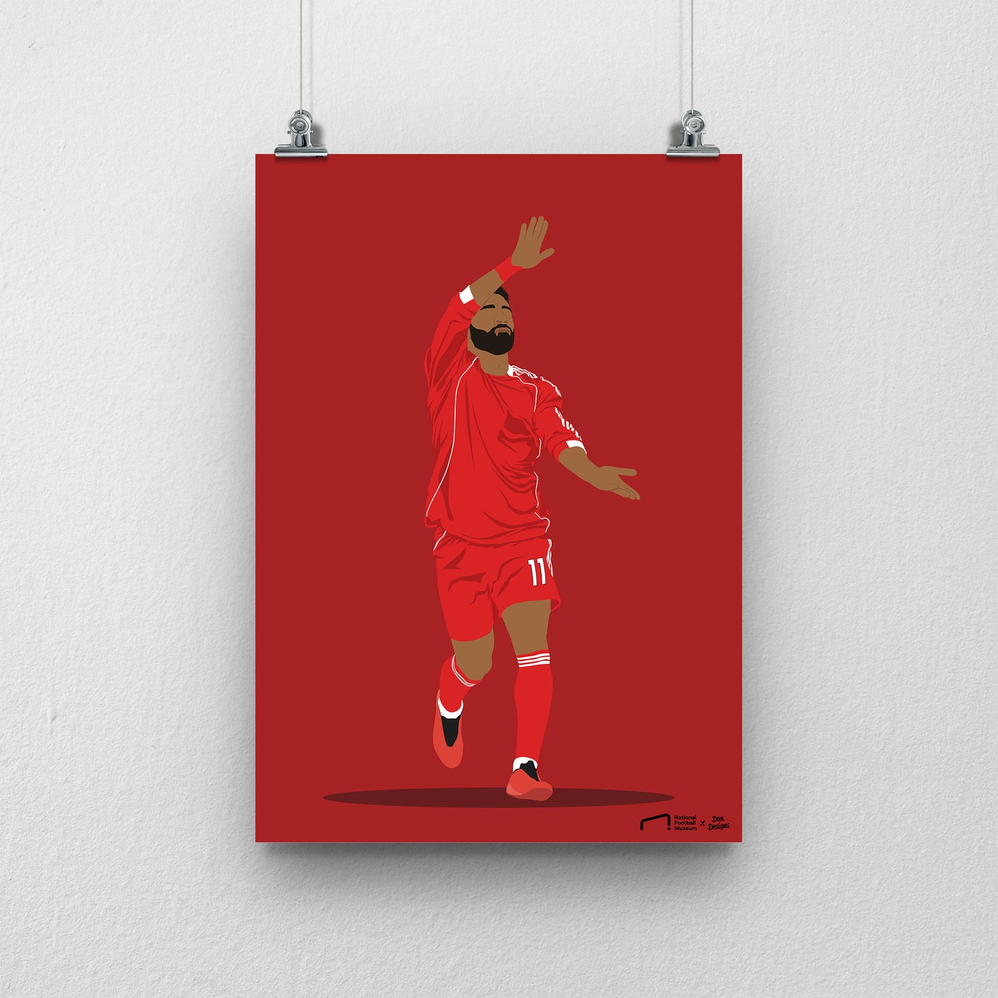 Mo Salah Print - DanDesignsGB
