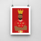 Mo Salah Print - DanDesignsGB