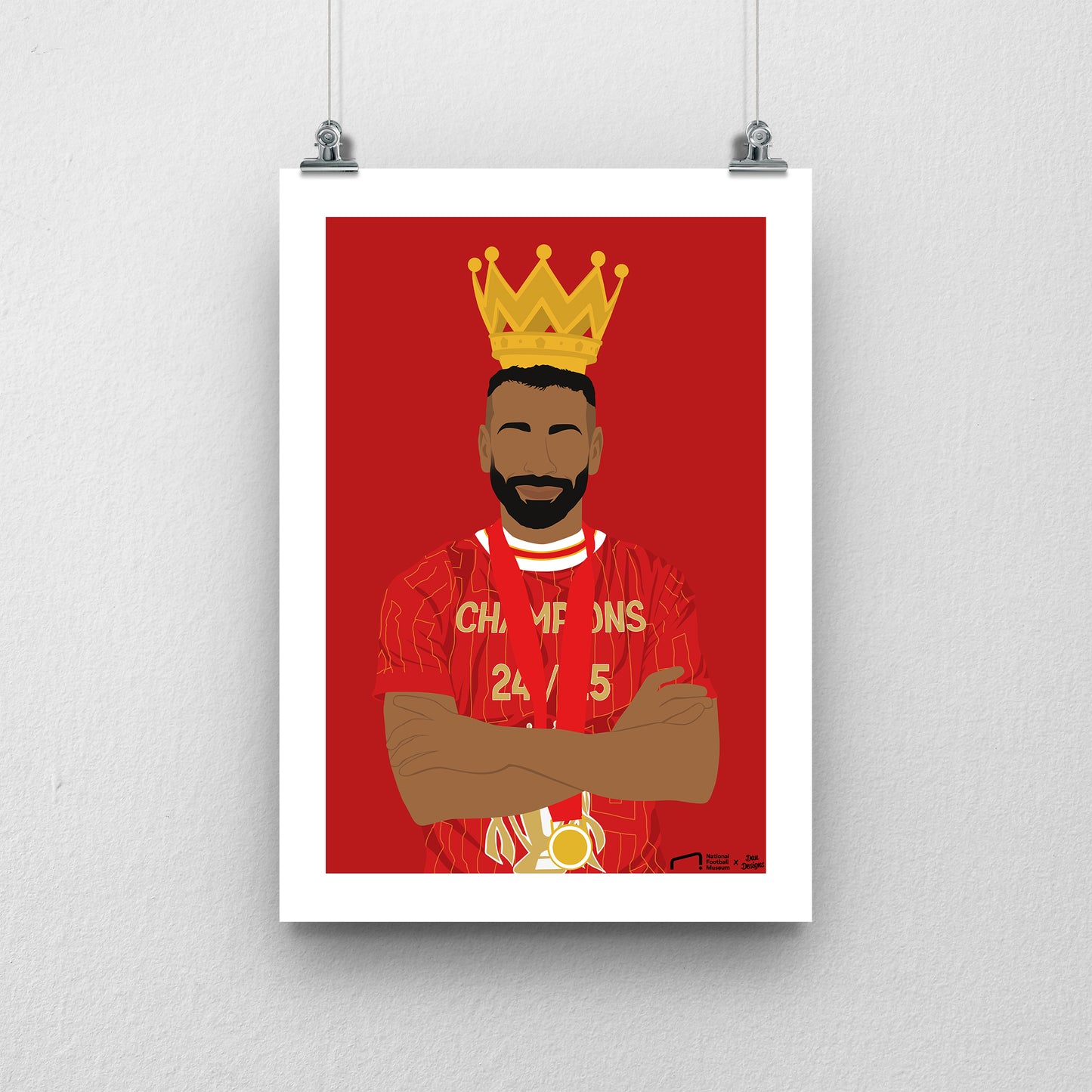 Mo Salah Print - DanDesignsGB