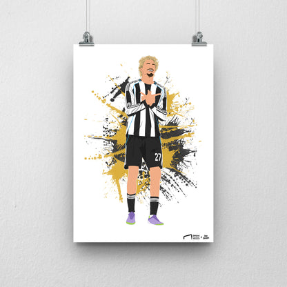 Nick Woltemade Print - DanDesignsGB