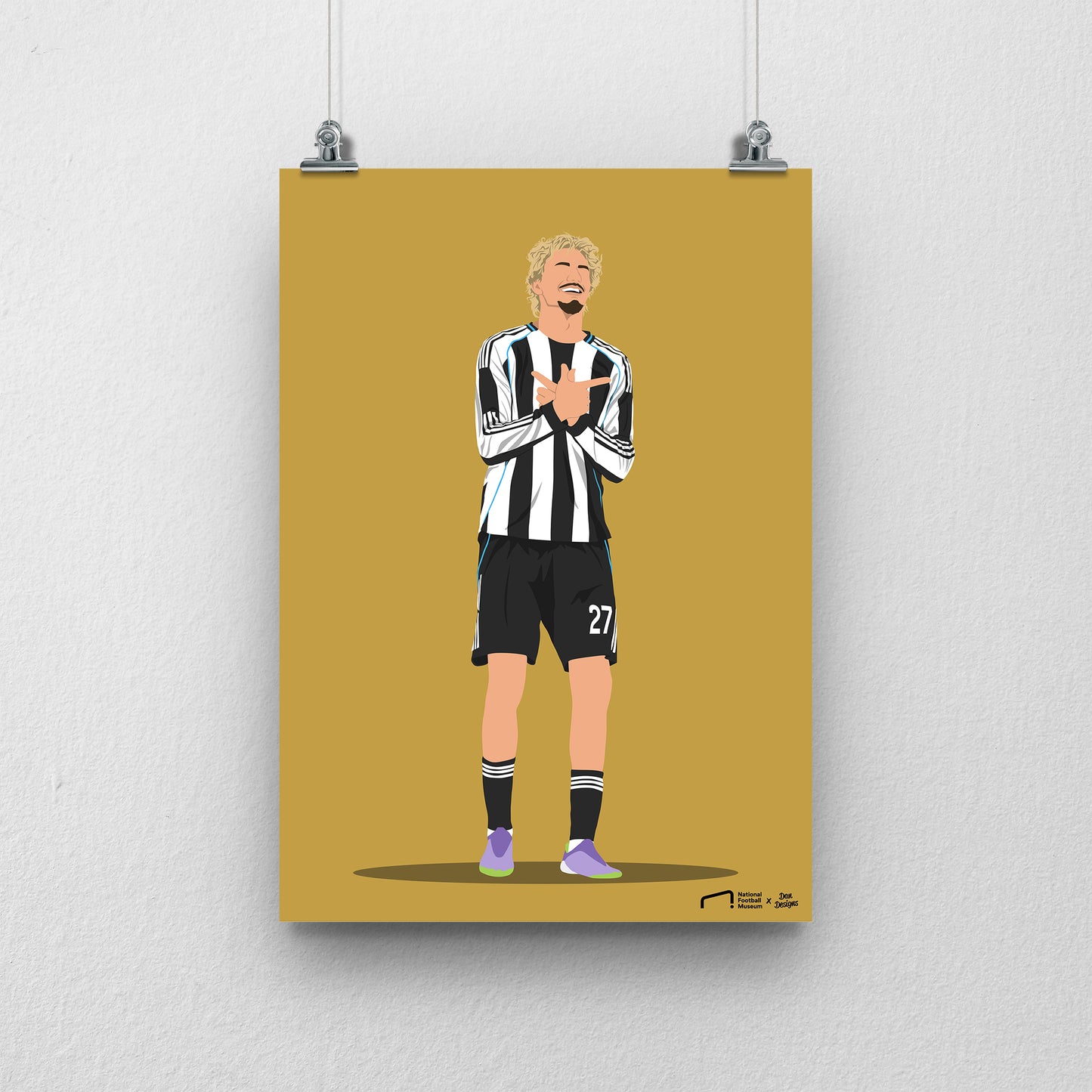 Nick Woltemade Print - DanDesignsGB