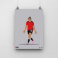 Nikita Parris Manchester United Print - DanDesignsGB