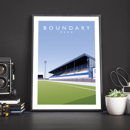 Oldham Boundary Park - Matthew J I Wood
