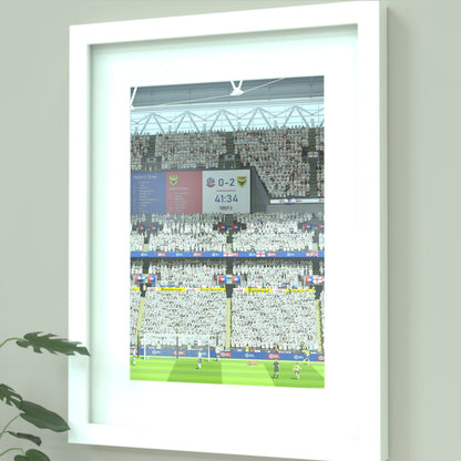 Oxford United Play-off Final 2024 Wembley Print