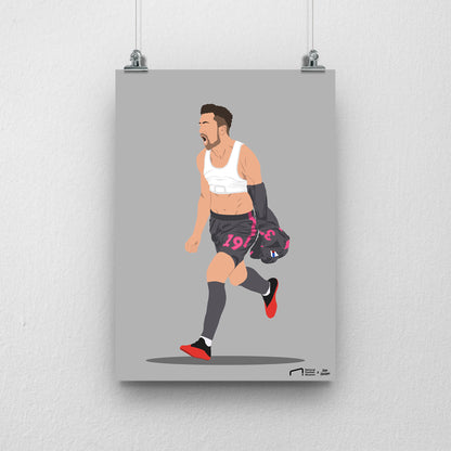 Pablo Hernandez Print - DanDesignsGB