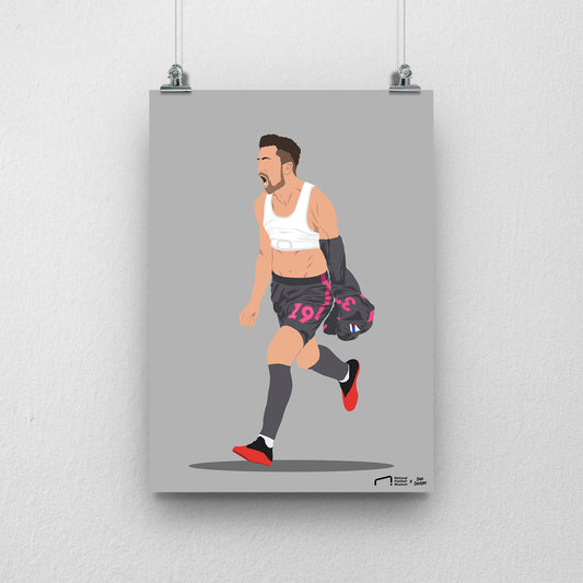 Pablo Hernandez Print - DanDesignsGB