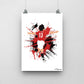 Park Ji-Sung Print - DanDesignsGB