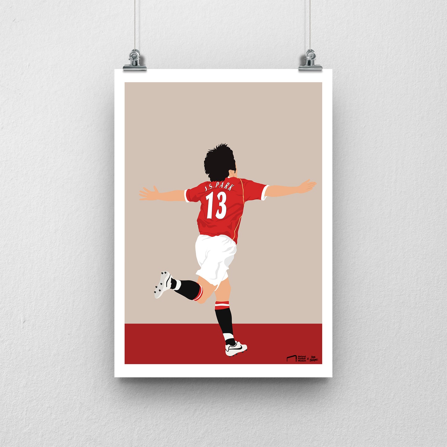 Park Ji-Sung Print - DanDesignsGB