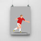 Paul Scholes Print - DanDesignsGB