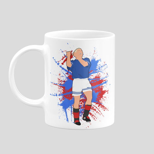 Paul Gascoigne Rangers Mugs - DanDesignsGB