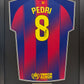 Pedri signed Barcelona home shirt