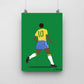Pelé Brazil Print - DanDesignsGB
