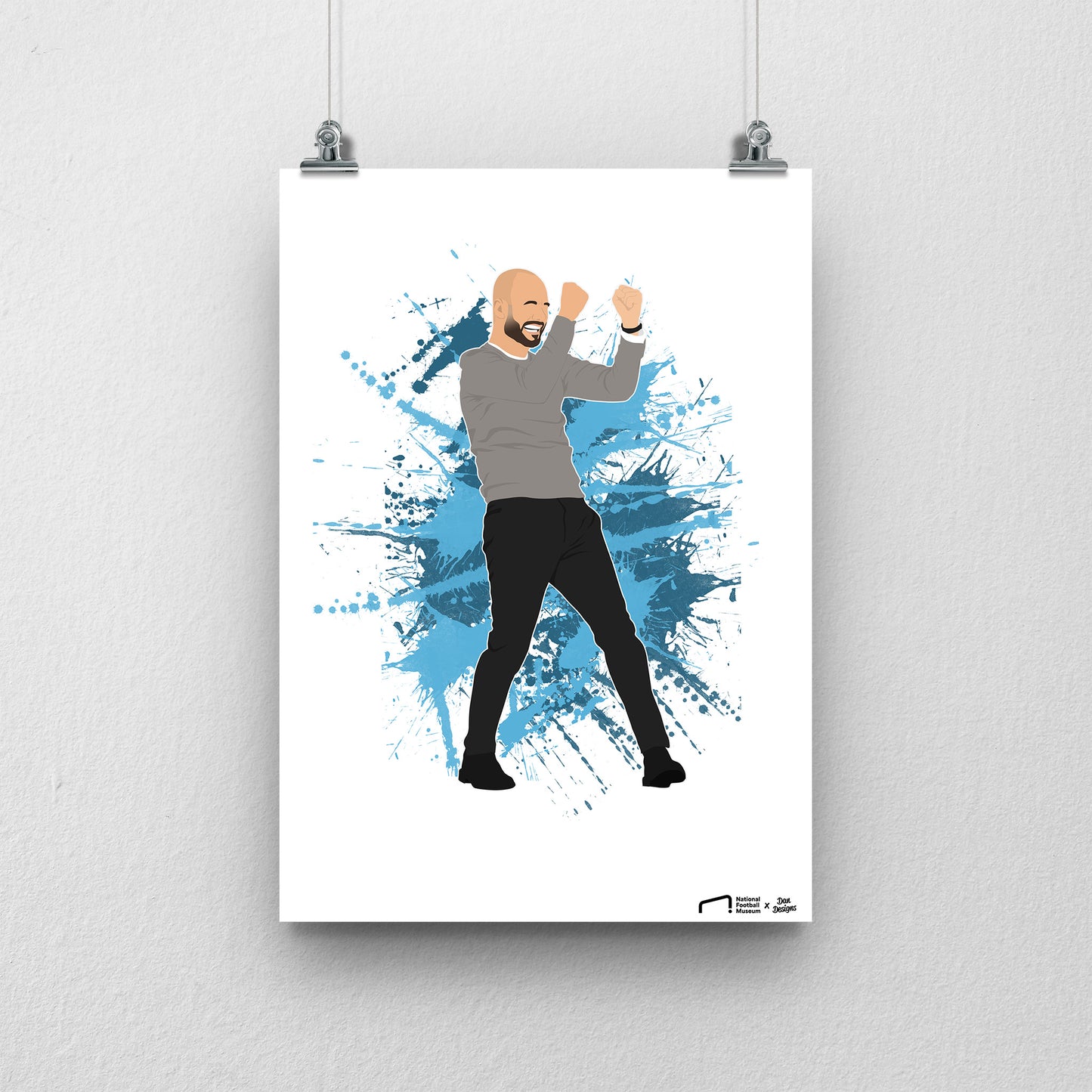 Pep Guardiola Print - DanDesignsGB