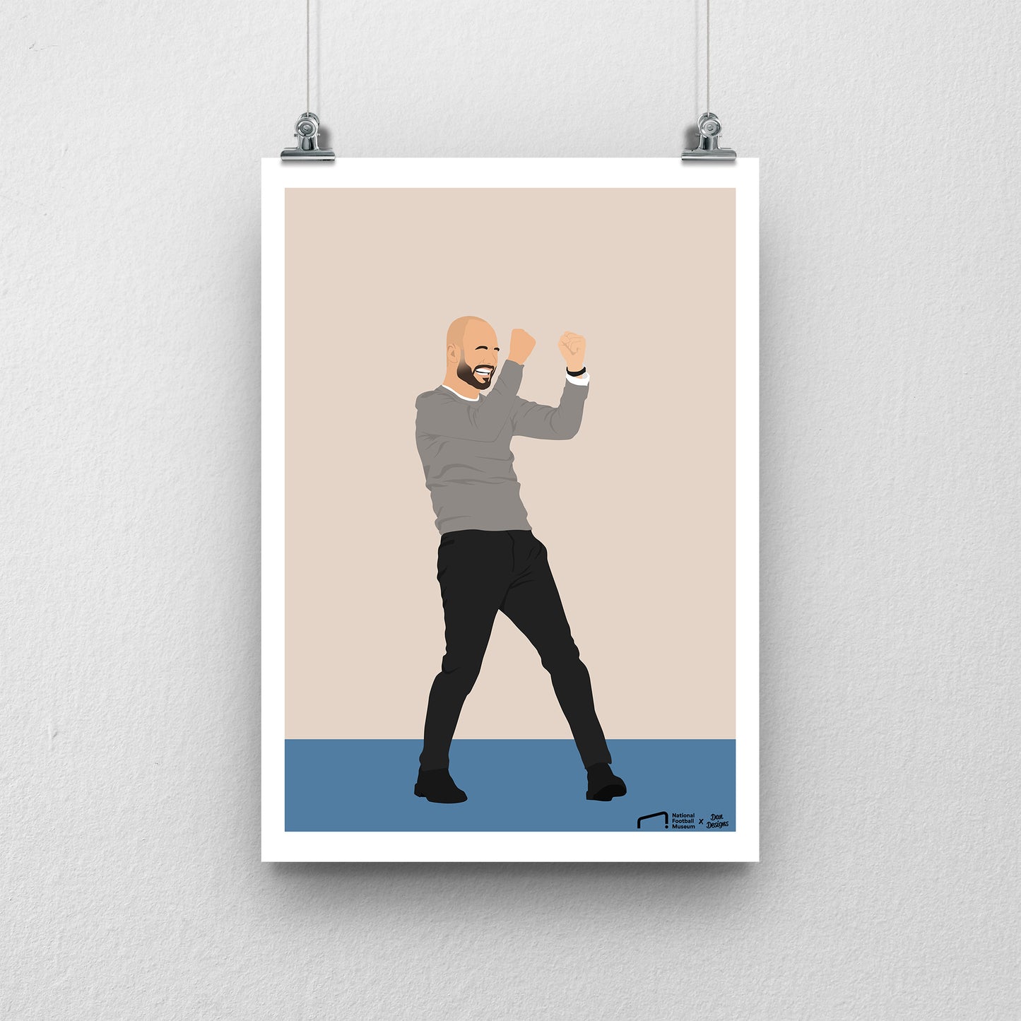 Pep Guardiola Print - DanDesignsGB