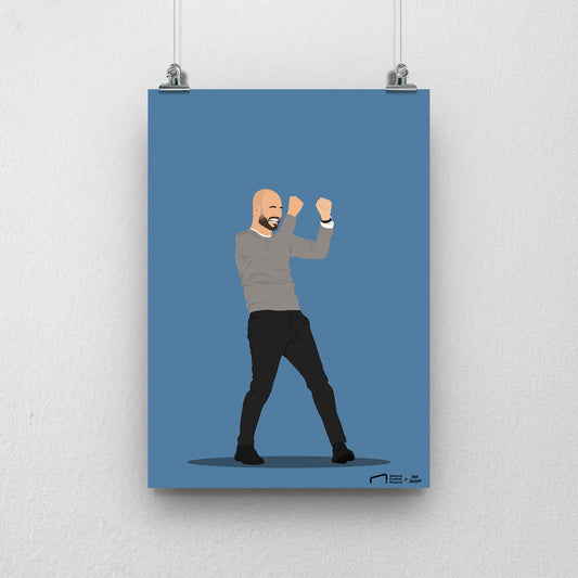 Pep Guardiola Print - DanDesignsGB