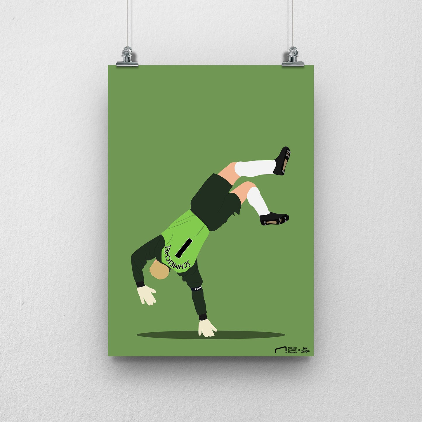 Peter Schmeichel Print - DanDesignsGB