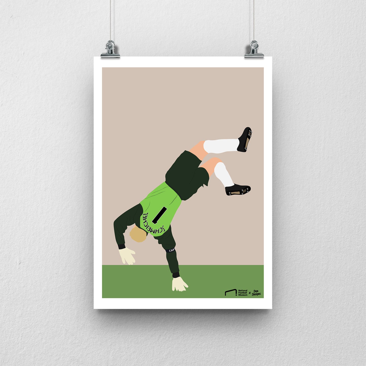 Peter Schmeichel Print - DanDesignsGB