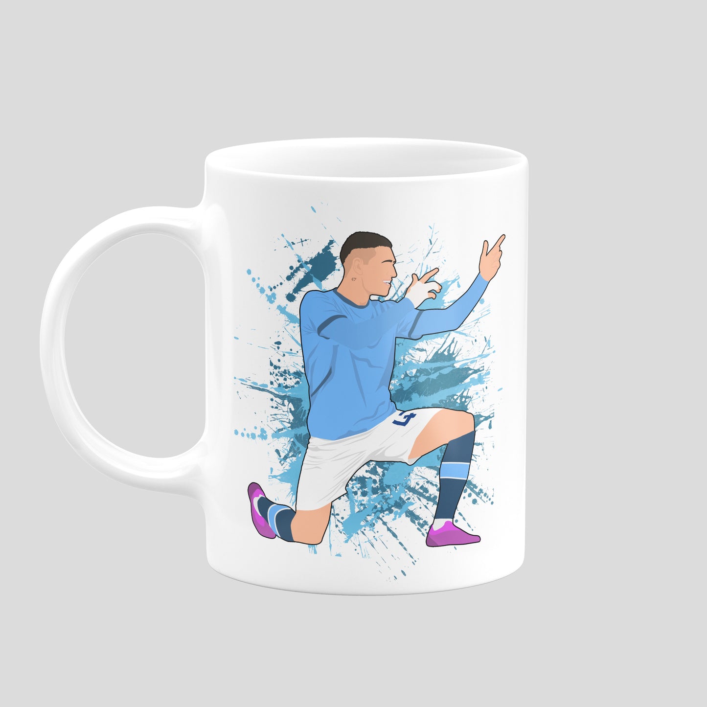 Manchester City Players Mugs - DanDesignsGB