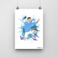 Phil Foden Manchester City Print  - DanDesignsGB