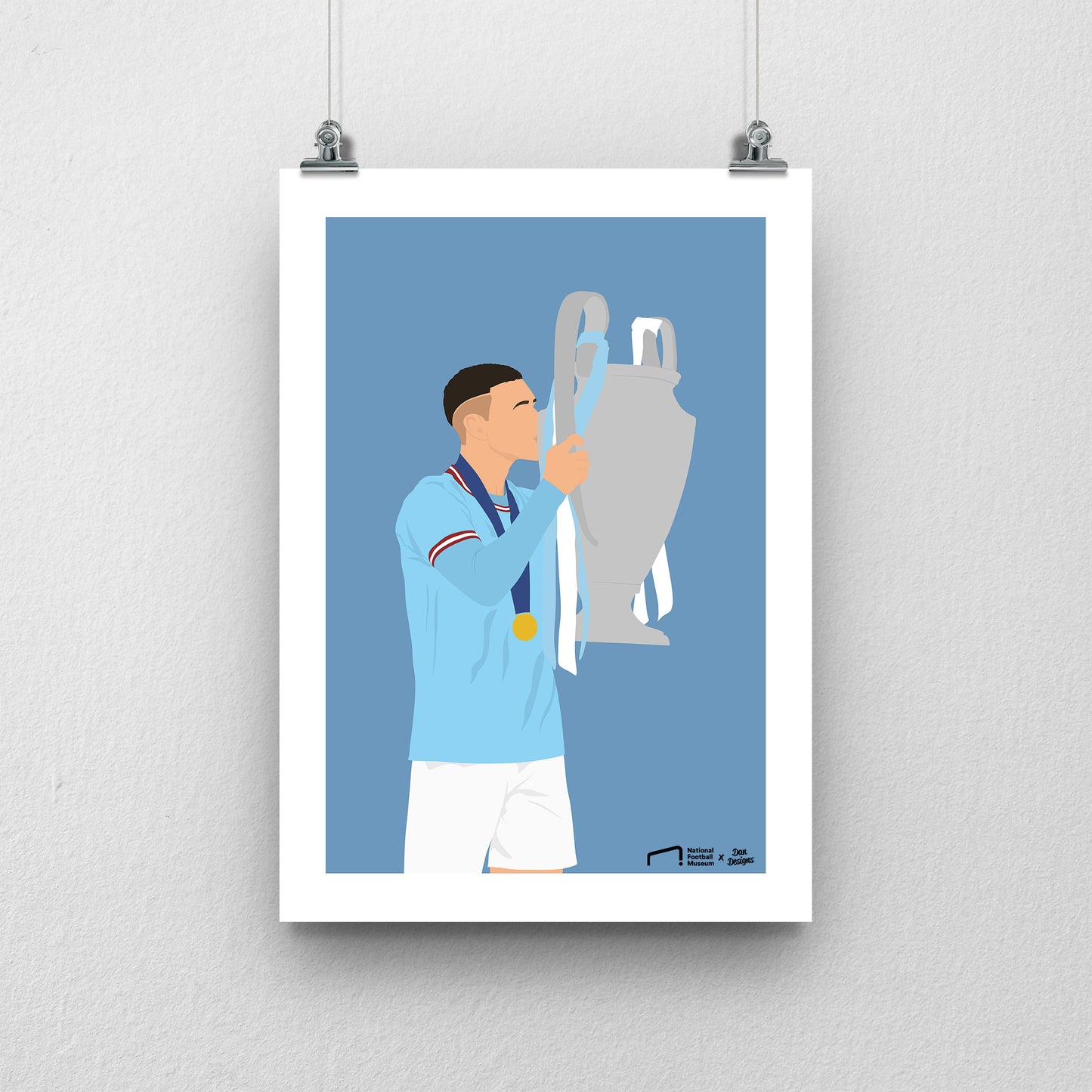 Phil Foden Treble Print - DanDesignsGB