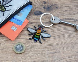 Bee Keyrings - The Manchester Shop