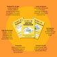 Three books titled 'Colour in Dorset', 'Colour in United Kingdom', and 'Colour in Tingham' on an orange background with text about the books.