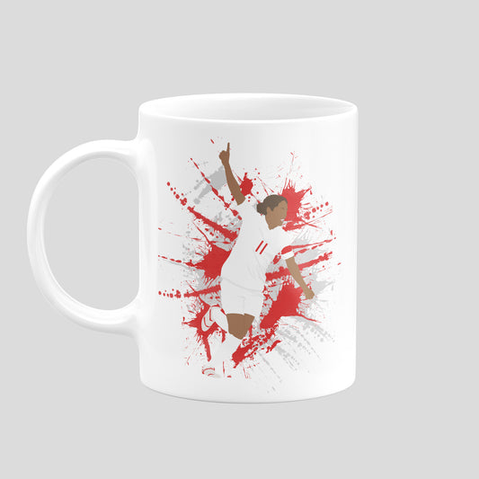 Rachel Yankey Mug - DanDesignsGB