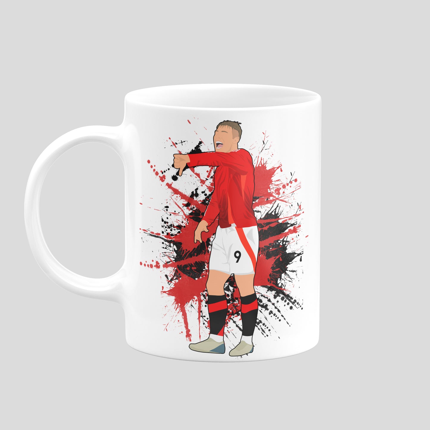 Manchester United Players Mugs - DanDesignsGB