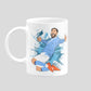 Manchester City Players Mugs - DanDesignsGB